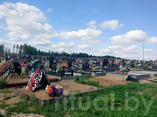 Кладбище Западное в Минске, фото