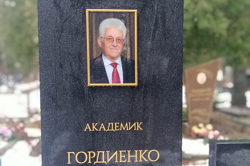 Могила академика Гордиенко А. И. на Северном кладбище, фото