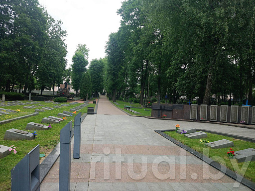 Кладбище Военное в Минске, фото