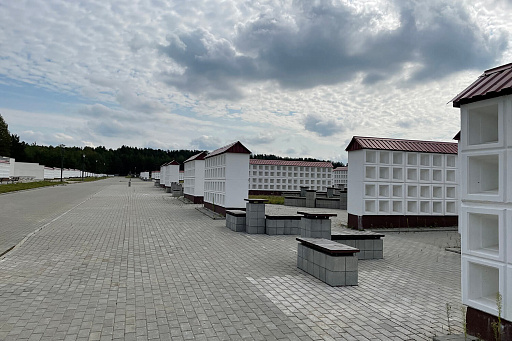 Колумбарий кладбища Лесное в Минске, фото