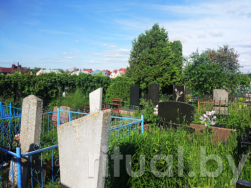 Кладбище Цна в Минске, фото