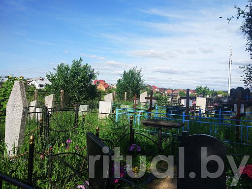 Кладбище Цна в Минске, фото