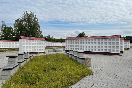 Колумбарий кладбища Лесное в Минске, фото